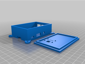 framboesa pi 3b caso bainha Câmera sensehat 3d print model - Mito3D