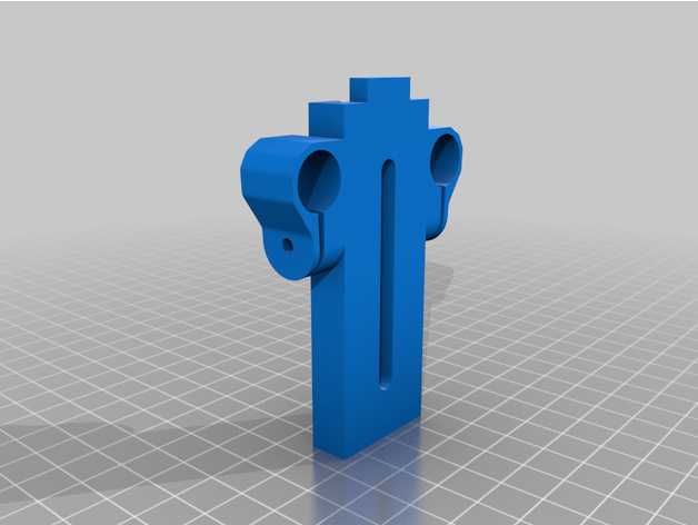 base 12 5mm rod 3D print model - Mito3D