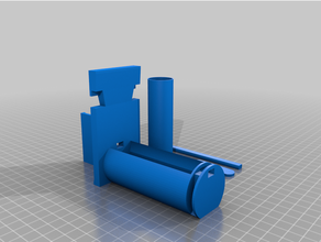 flashforge creatorpro bobina titolare supporto filamento 3d print model - Mito3D