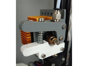 extruder bracket v04 bowden mount 3d print model - Mito3D