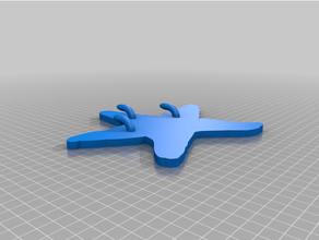 starfish key holder 3d print model - Mito3D
