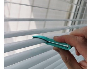venetian blind duster cleaner window blinds 3d print model - Mito3D
