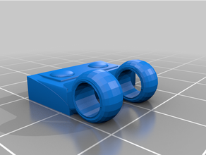 gizli kilit Kutu modifiye menteşeler örtmek kılıf 3d print model - Mito3D