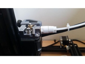 pc4 m10 Bowden tube fermer clé extrudeuse ptfe monter 3d print model - Mito3D