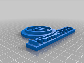pi Rete logo utente criptovaluta personalizzabile minepi 3d print model - Mito3D