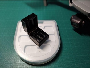 mavic aire 2 filtrar caja 3d print model - Mito3D