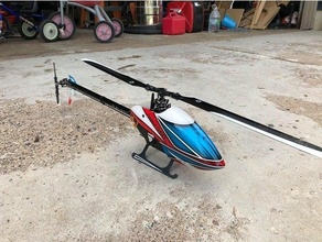 blade fusion 360 helicopter skids rc 3d print model - Mito3D
