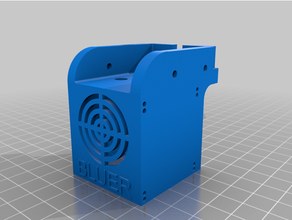 azul arvores + direto dirigir 3d print model - Mito3D