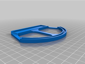 Vesika kavisli taş ocağı ayakta durmak 3d print model - Mito3D