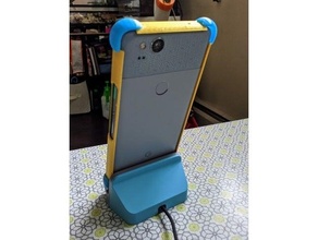 pixel 2 Parachoque phone caso bainha 3d print model - Mito3D