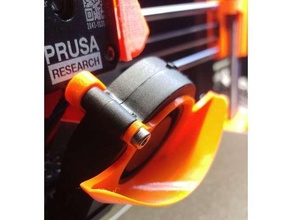 Prusa mk3s verbessert 45 Grad Ventilator Leichentuch Leitung i3 Modifikationen entlüften 3d print model - Mito3D