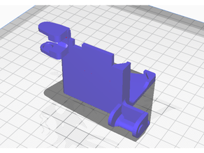 x axis ekstrüder kablo Zincir binmek yeniden düzenleme 3d print model - Mito3D