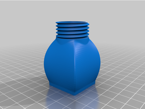 mini bottiglia cap contenitore magnete bibita 3d print model - Mito3D