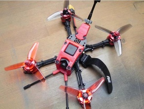 vtx antenna mount f2 mito gs drone frame 3d print model - Mito3D