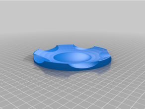 wheel center caps dacia renault cap 3d print model - Mito3D