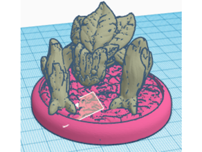 foresta crawler base dnd miniatura tavolo giochi 3d print model - Mito3D
