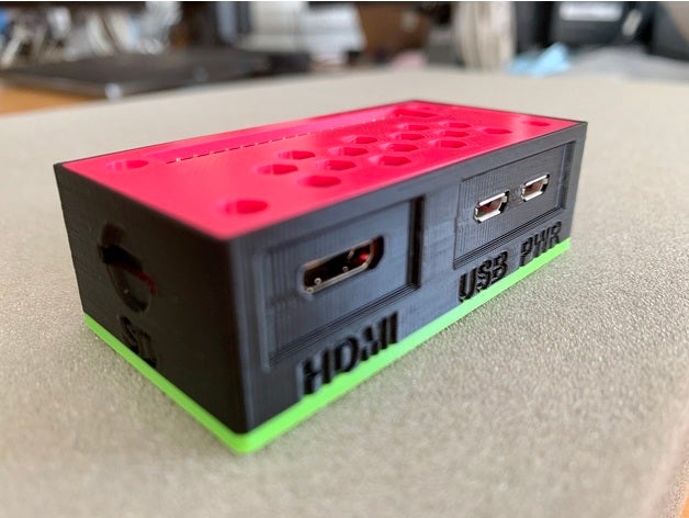 raspberry pi case rpi 3D print model - Mito3D