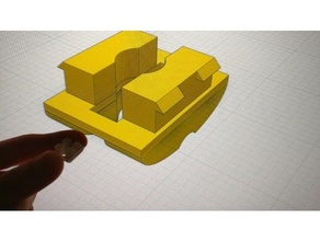 arazi gezici keşif 3 4 çekme çubuğu örtmek kılıf klips 3d print model - Mito3D