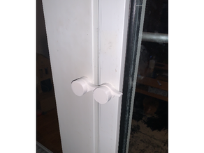 Tür verriegeln Griff Balkon Balkone Kind Sicherheit gewinde griff Haken schrauben kindersicherung sperren Schrauben schrank Sicherung Terrasse Terrassentr Faden tr 3d print model - Mito3D