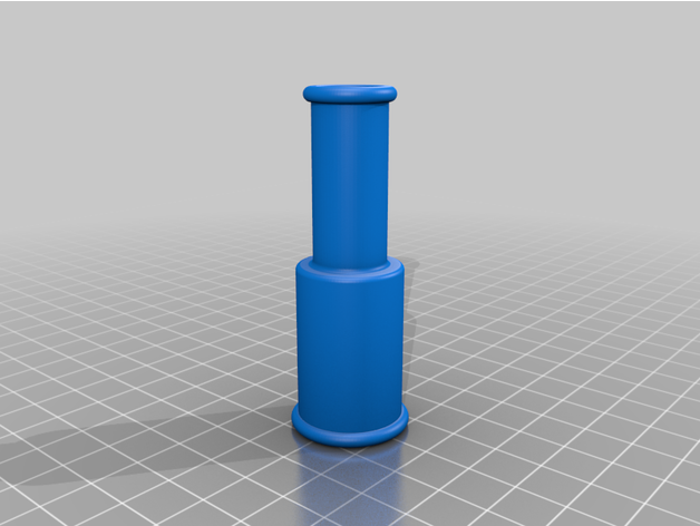 Schlauch Adapter 15 mm 22 3D print model - Mito3D