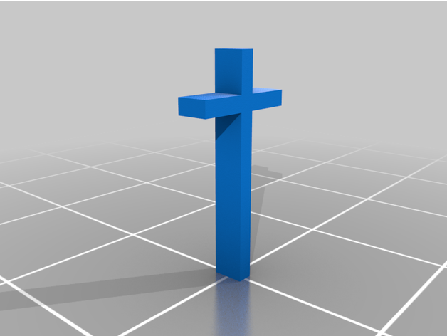 crucifijo cristiano crucifix cruz 3D print model - Mito3D