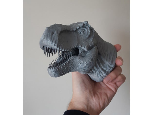 rex Kunst Dino Dinosaurier Jurassic Park jurassisch Modell Rex Tyrannosaurus Tyranosaurus zbrush Bildhauerei 3D print model - Mito3D