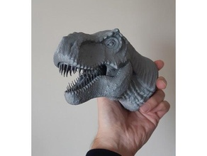 t rex arte dinossauro dinossauros Parque jurassico jurássico parque modelo trex tiranossauro zbrush esculpir 3d print model - Mito3D