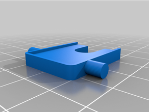 geberit aquaclean button flush 3d print model - Mito3D