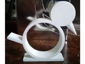 Sanat deko ördek peçete yüzük 3d print model - Mito3D