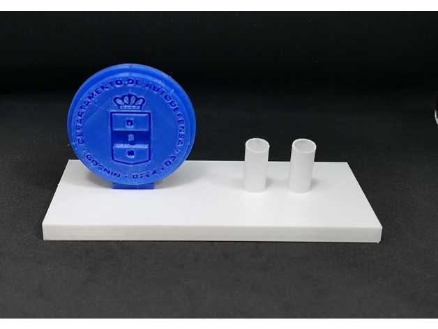 porta boligrafos escritorio goshin rfek 3D print model - Mito3D
