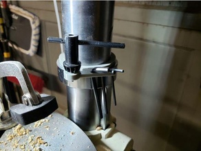 drill press chuck holder shop fox 1848 1668 3d print model - Mito3D