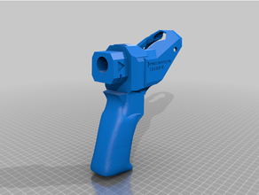 nerf 2x4x16 Rohschnitt Blaster mod Upgrades 3d print model - Mito3D