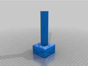 romano colonna Columna Romana 3d print model - Mito3D