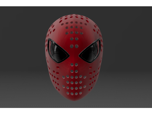 faceshell amazing spiderman tasm 1 3D print model - Mito3D