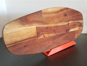 slicing board holder inventor kitchenware 3d print model - Mito3D