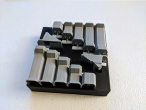 armazenamento bandeja escala untrack inclinado cais conjunto 23 015 3d print model - Mito3D