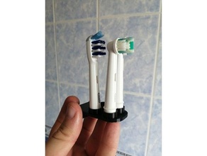 oral tête soutien salle bains accessoires brosse dents titulaire 3d print model - Mito3D