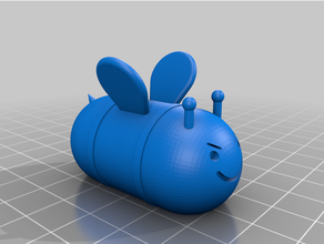 angry bee 3d print model - Mito3D