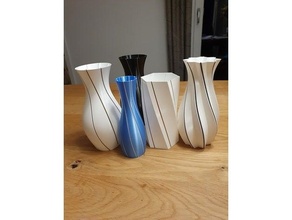 filament conception vase collection mode 3d print model - Mito3D