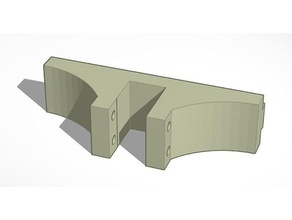 modified base ender 3 spool holder 3d print model - Mito3D