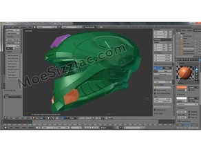 Halo atteindre hd reconnaissance casque 3d print model - Mito3D