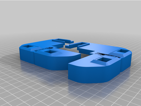 frigorifero mensola parentesi frigidaire v2 3d print model - Mito3D