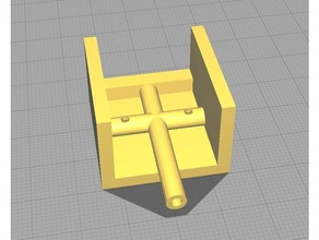 mc chain lubrication guide - fixed 3d print model - Mito3D