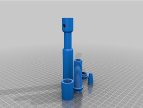 bolígrafo cristal radio 3d print model - Mito3D