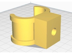 intex piscina frame clip grampo 3d print model - Mito3D
