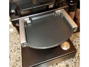 portafilter tray kafatek grinders coffee grinder 3d print model - Mito3D