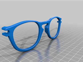sunglasses printed sla 3d print model - Mito3D