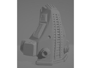 Darth Malgus Rebreather Schutzmaske Star Kriege 3d print model - Mito3D