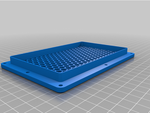 air entrée grille imprimante boîte caisson numériseur makerbot 3d print model - Mito3D