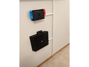 nintendo switch dock wall mount